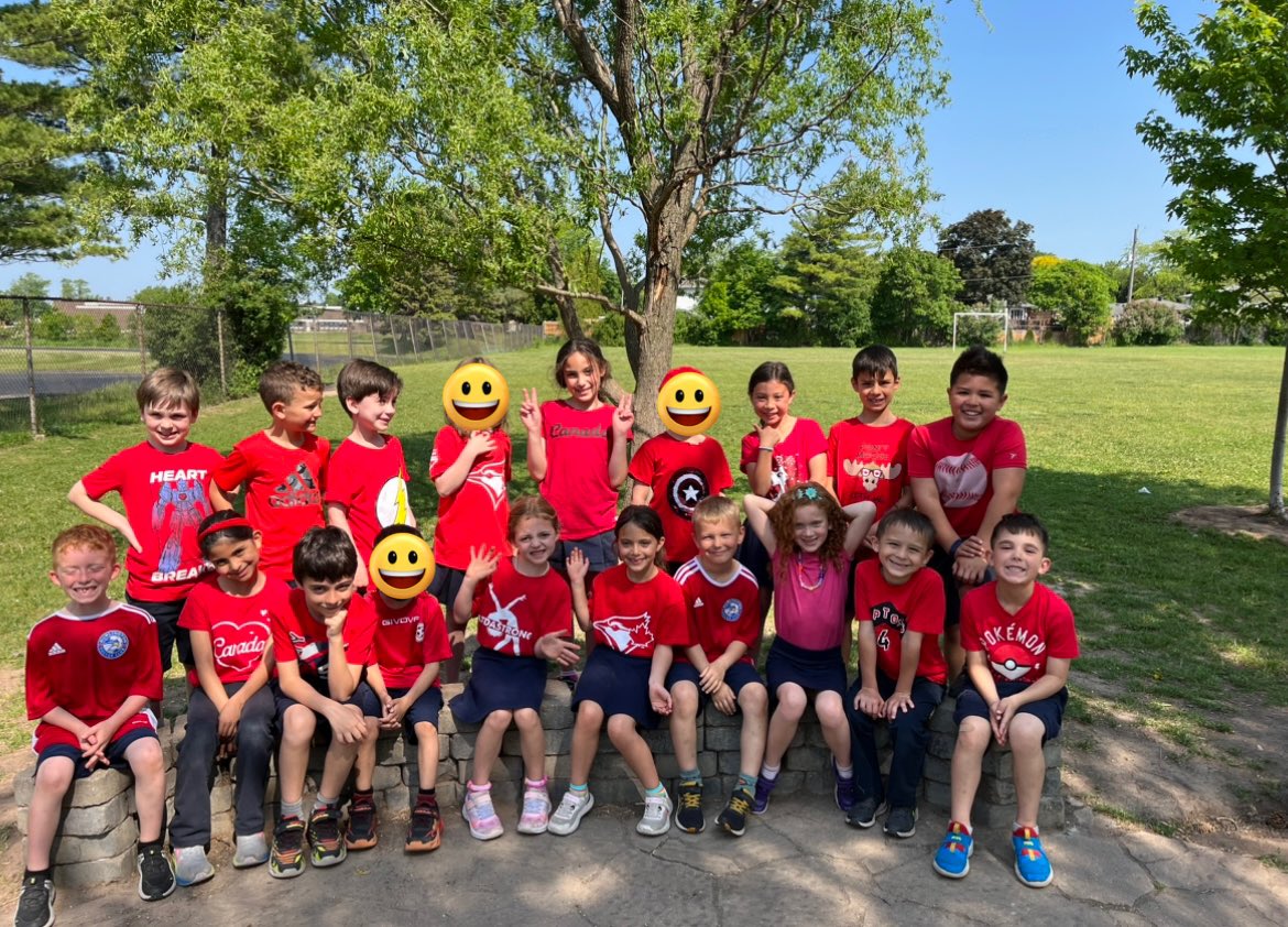 Red Shirt Day! It’s a sea of red in our class as we show our support for inclusion and accessibility for all ❤️ <a href="/AscensionHcdsb/">Ascension School</a>
