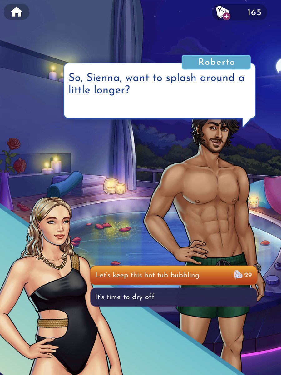 AyeshaNFP's tweet photo. @LoveIsland_Game Stop being so GREEDY AF with yall’s expensive choices! Make good storyline with different endings and that our choices affect the actual story, cute outfit helps too! It’ll make us wanna buy more gems! Ok this season is looking better than before but damn 29 gems! No thanks https://t.co/gCt3KVKRJj