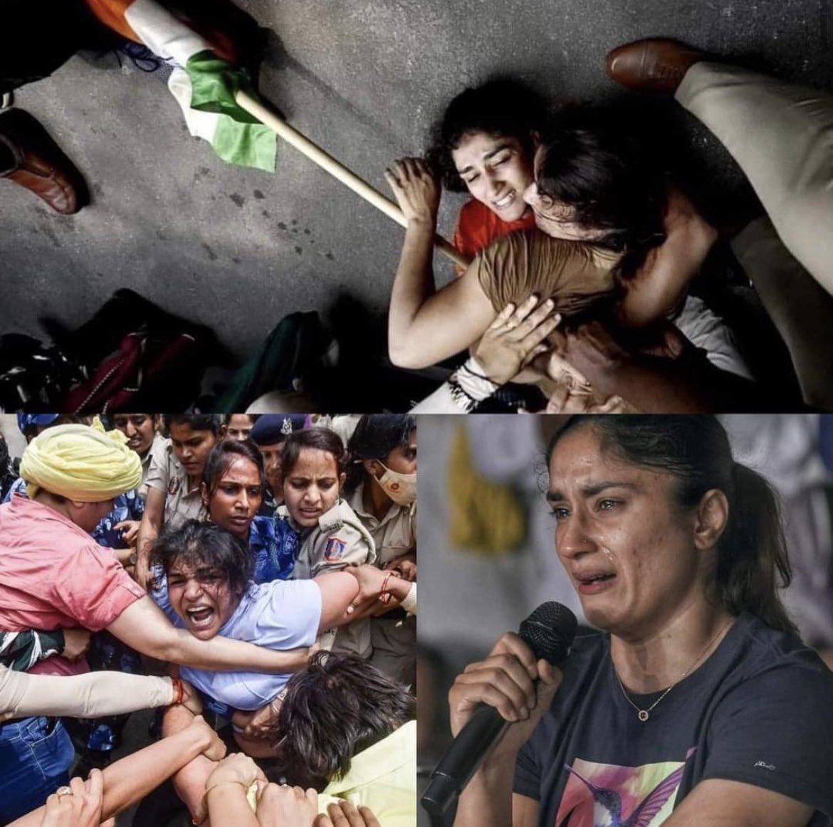 ttovino's tweet image. അന്താരാഷ്ട്ര കായിക വേദികളിൽ നമ്മുടെ യശസ്സ് ഉയർത്തി പിടിച്ചവരാണ്, ഒരു ജനതയുടെ മുഴുവൻ പ്രതീക്ഷകൾക്ക് വിജയത്തിന്റെ നിറം നൽകിയവർ! ആ പരിഗണനകൾ വേണ്ട, പക്ഷേ നമ്മുടെ രാജ്യത്തെ ഏതൊരു സാധാരണക്കാരനും അർഹിക്കുന്ന നീതി ഇവർക്ക് ലഭിക്കാതെ പോയിക്കൂടാ, എതിർപക്ഷത്ത് നിൽക്കുന്നവർ ശക്തരായത് കൊണ്ട്…