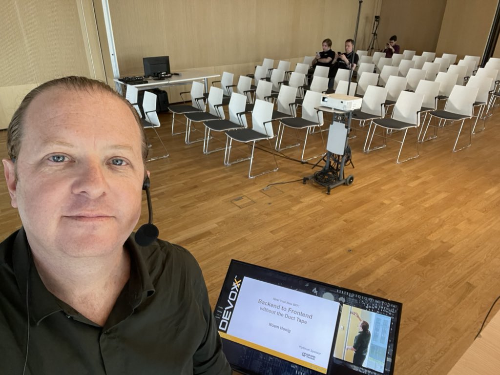 noamhonig's tweet image. Getting ready to speak about #fullstack development using @RemultJs at #DevoxxPL