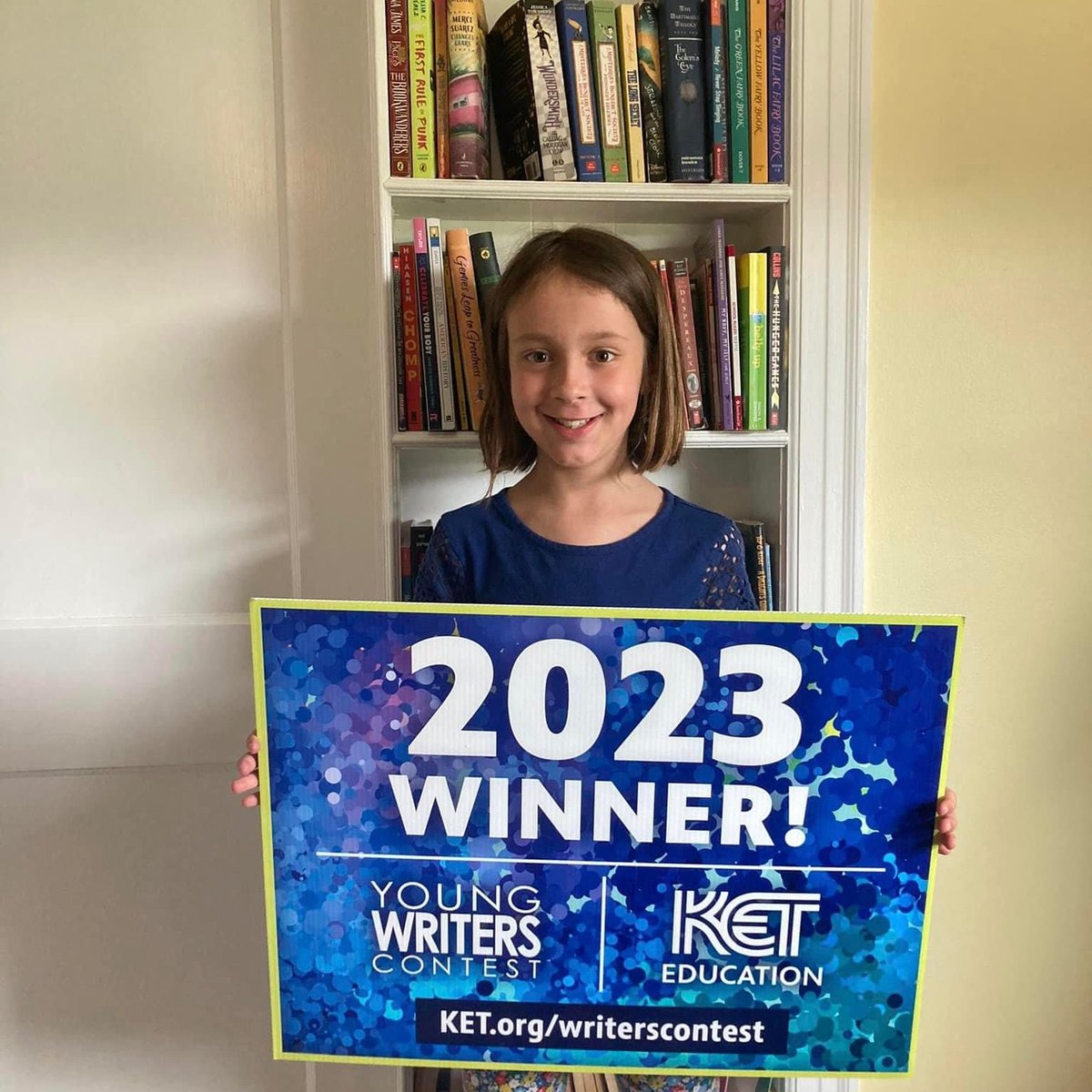 Congratulations to Lydia Miner, <a href="/McNeillAdmirals/">W R. McNeill Elementary</a>, 2nd place winner in the @KETEducation Young Writers Contest, short story division.

Lydia’s true story about the tornado in Bowling Green is on the contest website:
read.bookcreator.com/WFX1nWsfnQc3s0…