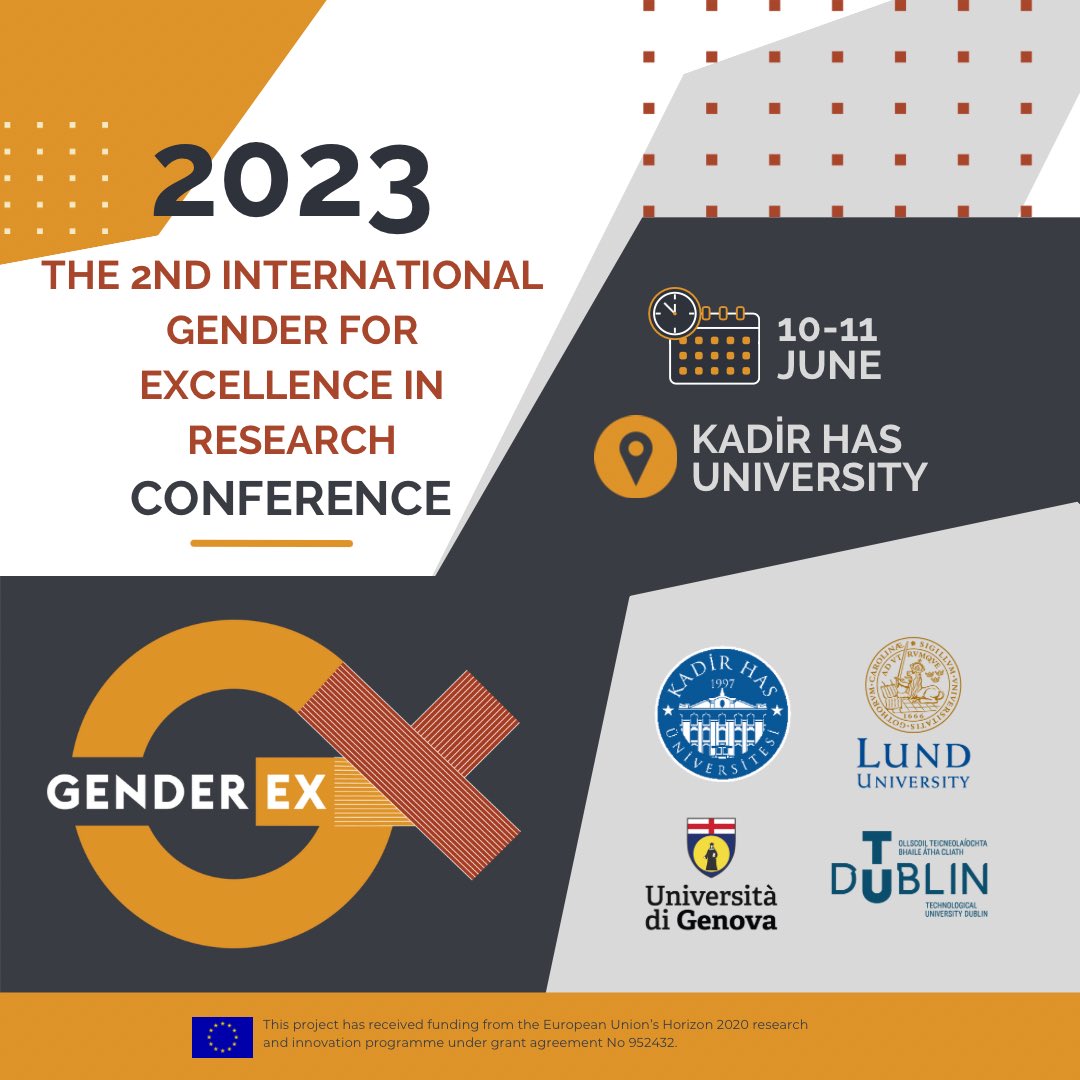 📢 Exciting news! 

We are thrilled to announce the program for the GenderEX Conference 2023!    #GenderForExcellence 
Check out the program details:
🔗 genderex.eu/genderex-confe…

@khasedutr @lunduniversity @UniGenova @WeAreTUDublin @tudublinedi