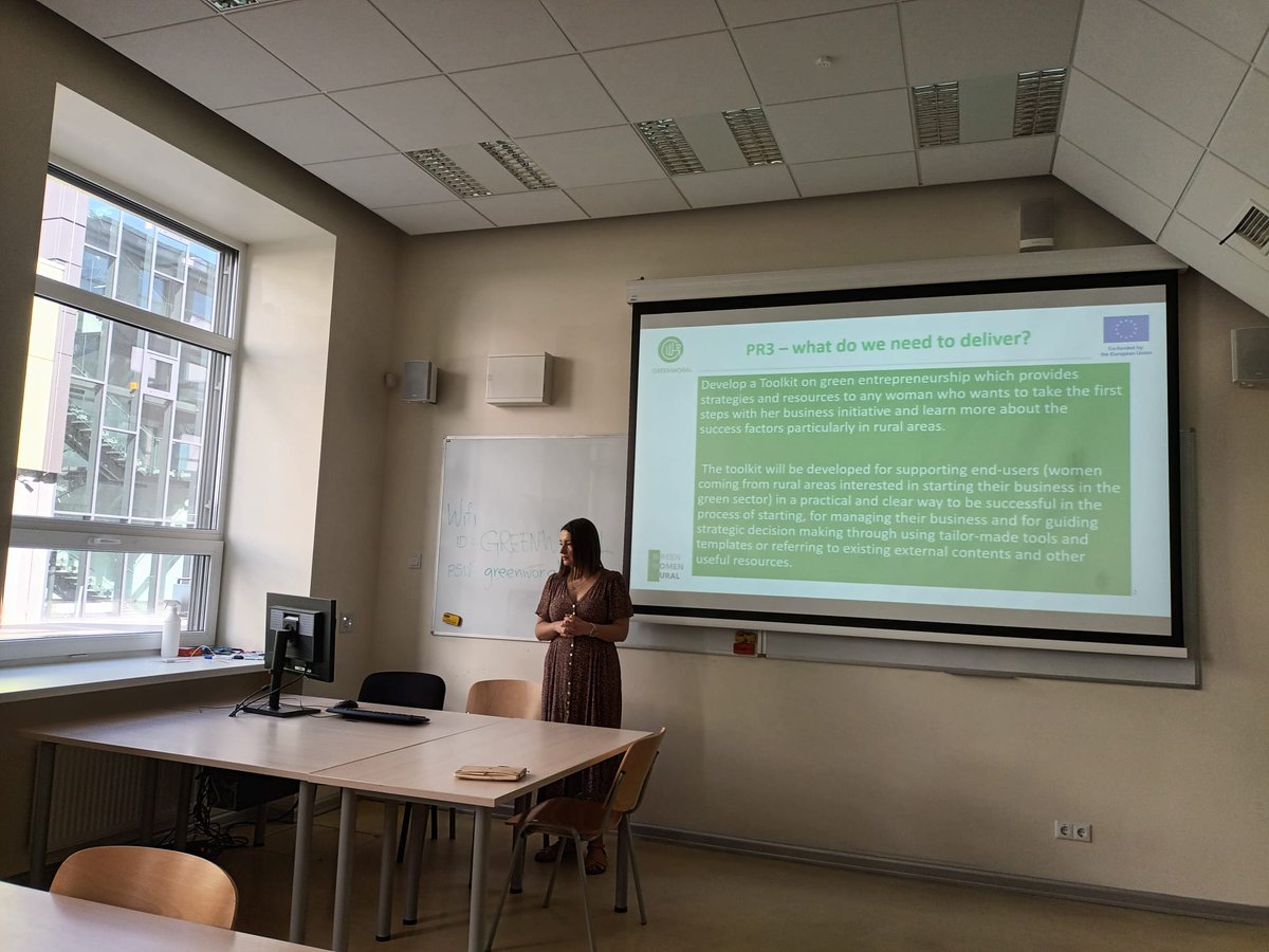 GreenworalP's tweet photo. Also today, the partners from the four countries involved in the #Greenworal project have met to evaluate the first phase of the project and plan the next phase related to #mentoring. 💪👏 https://t.co/04FMsflmhx