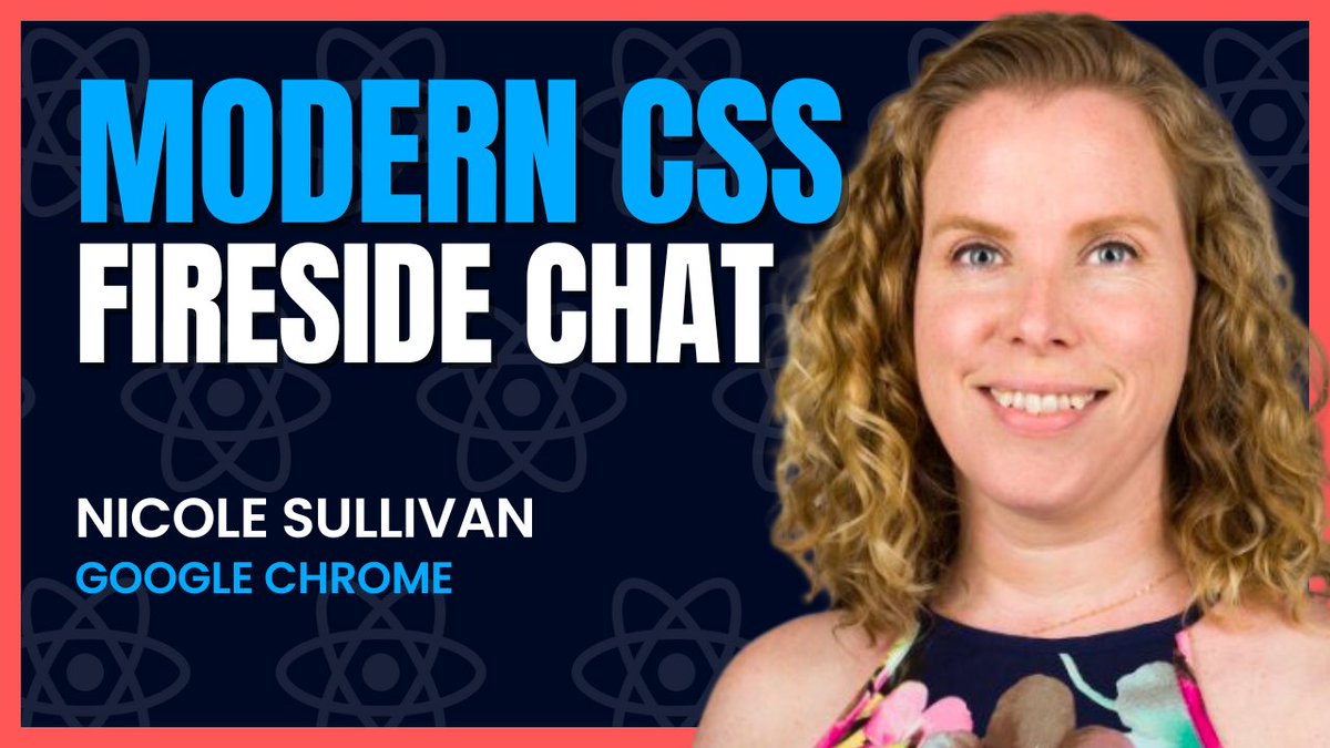 Reactathon (@reactathon) on Twitter photo We're excited to publish <a href="/Benghamine/">Benjamin Dunphy</a>'s fireside chat with <a href="/stubbornella/">Nicole Sullivan @nicolesullivan.bsky.social</a>! Nicole covers modern css and how JS/React devs can leverage tools of today...and tomorrow...to make their apps more performant!
Watch the full chat here: youtube.com/watch?v=O9VDza… We're excited to publish <a href="/Benghamine/">Benjamin Dunphy</a>'s fireside chat with <a href="/stubbornella/">Nicole Sullivan @nicolesullivan.bsky.social</a>! Nicole covers modern css and how JS/React devs can leverage tools of today...and tomorrow...to make their apps more performant!
Watch the full chat here: youtube.com/watch?v=O9VDza…