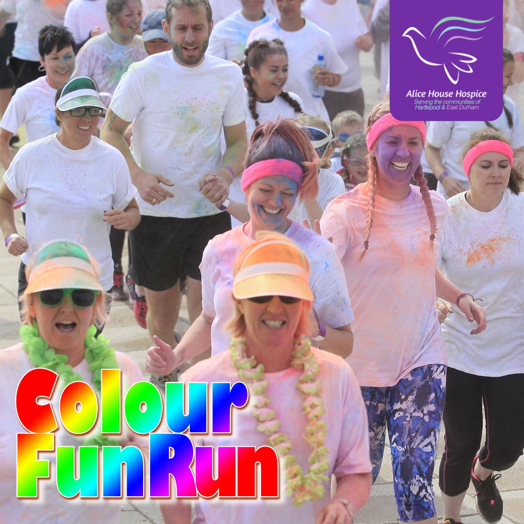 AliceHouseHosp's tweet photo. Join us for the most colourful event of the year! Register now for the #ColourFunRun 👉 https://t.co/GwnDRnrgPo

📅 Saturday, 22 July 2023, 10am
📍 Seaton Carew, #Hartlepool

YOU DON'T WANT TO MISS THIS!! 😀 https://t.co/iK5KybBdpc