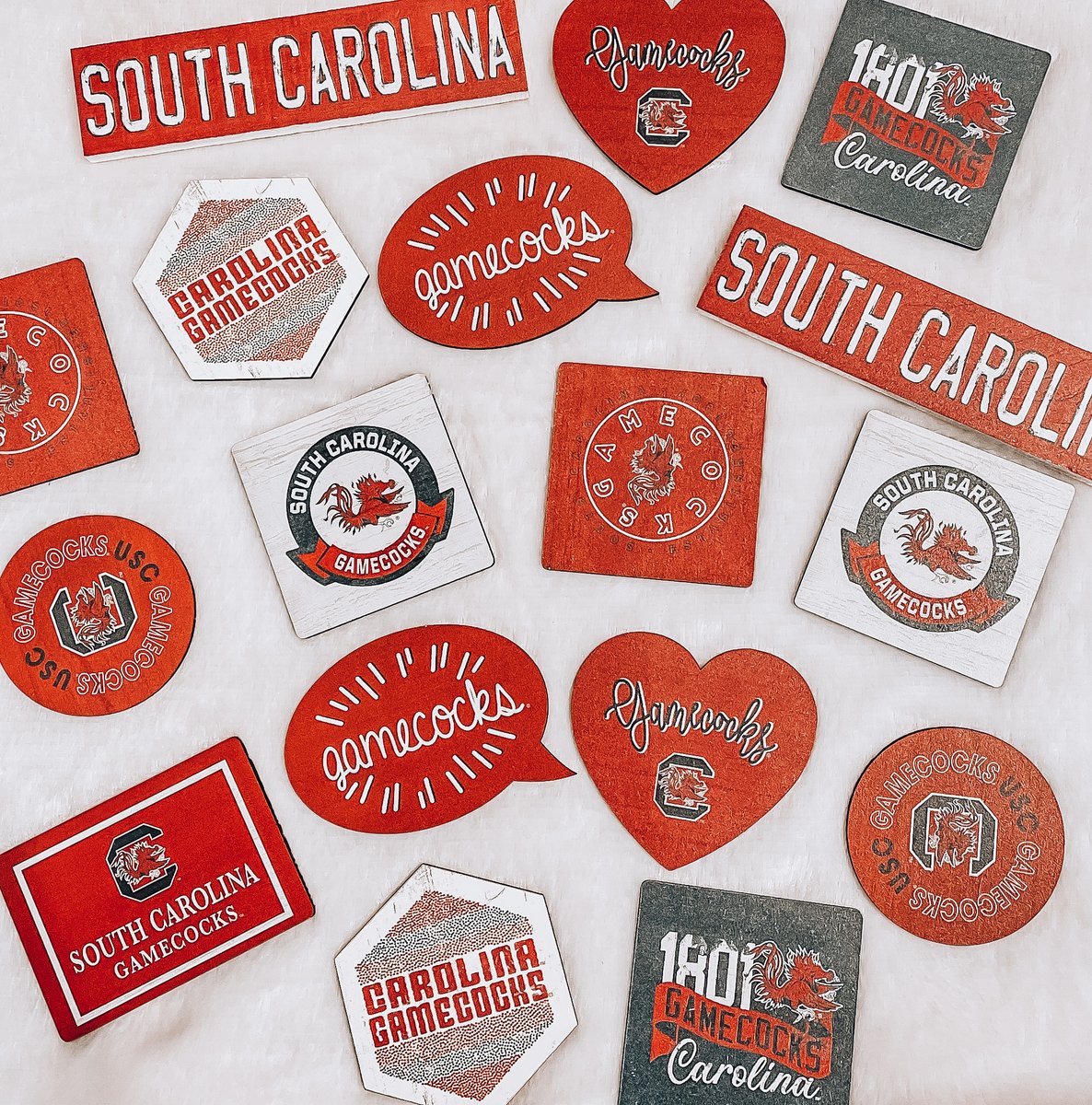 Time to make room on the fridge for another USC magnet🤩 #ShopBarefoot #GoCocks #UofSC