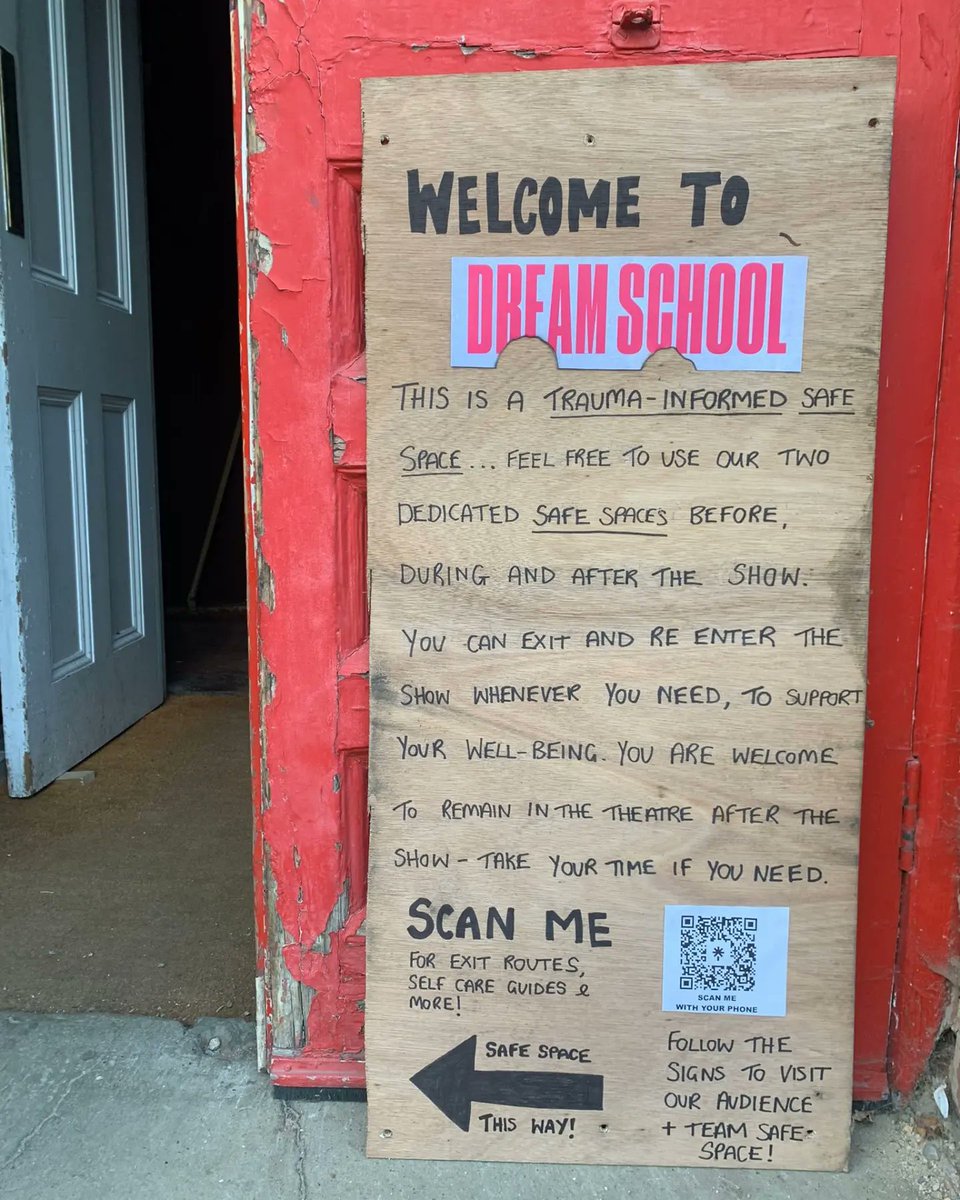 CollectiveMrs's tweet photo. Want to see what safe practice in theatre can actually look like?

You only have 5 more chances to experience DREAM SCHOOL plus the safe space and guidelines surrounding it.

Head down to @SpaceArtsCentre tonight- 3rd June.

https://t.co/mwg5xJ0xRo https://t.co/H0UIpt91xx
