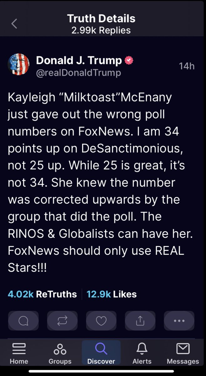 Legal_Eagle_52's tweet image. I like @realDonaldTrump and will vote for him, but I disagree with his #unforcederrors. Finally, I vote on policy, and Trump did an excellent job.  He irritates me so much when he says things like this about @kayleighmcenany.  It's simply unnecessary and makes him appear petty.
