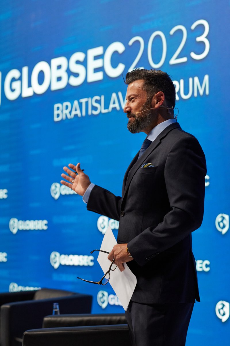 My sincere thanks to @GLOBSEC for inviting me to emcee the 2023 Bratislava Forum. It was an honor. With #Ukraine, the security conversation in Central & Eastern Europe is so different than Munich, Brussels, Halifax, or Aspen. More work to be done. Signing off from #GLOBSEC2023.