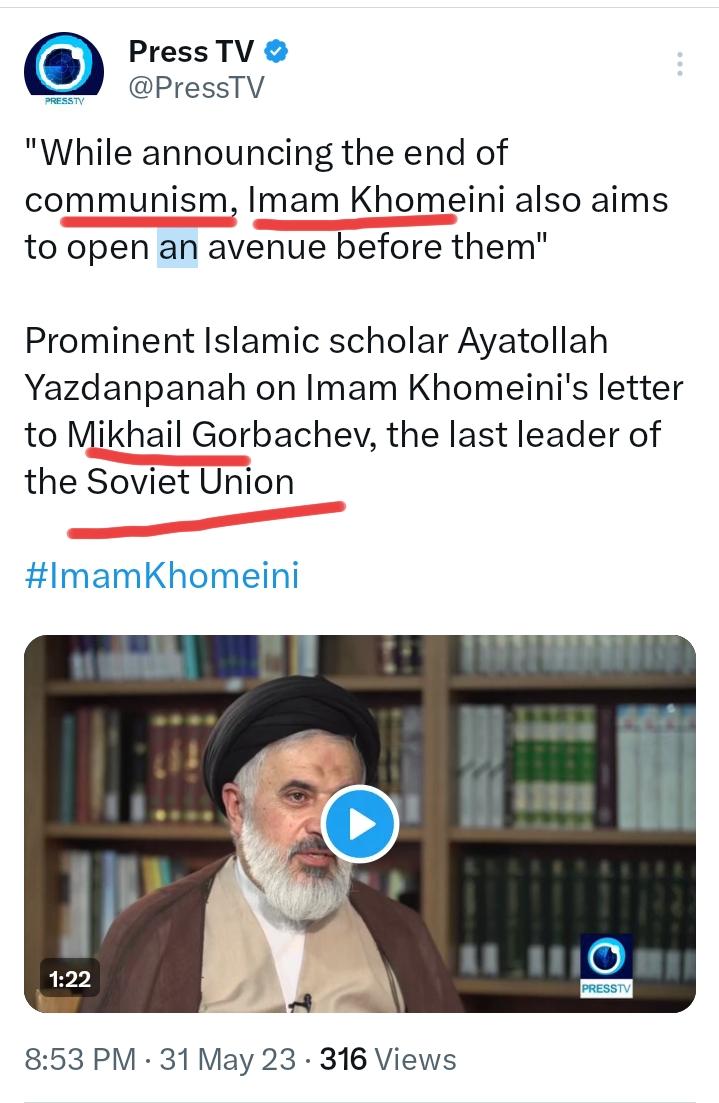 It's proven Iran is not Islamic or neither belongs to any other religion all communist assets.