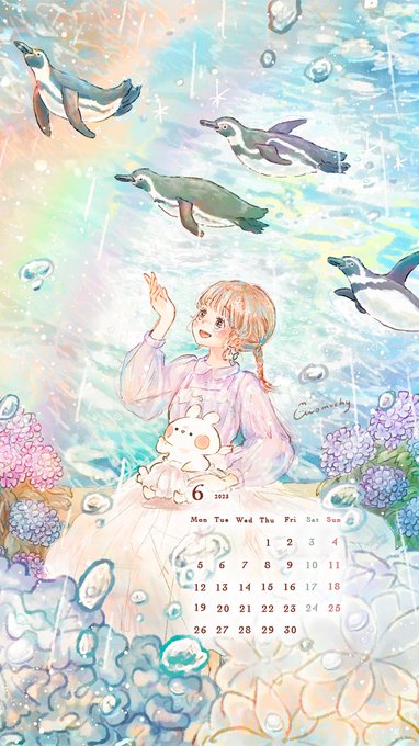 「1girl penguin」 illustration images(Latest)｜5pages