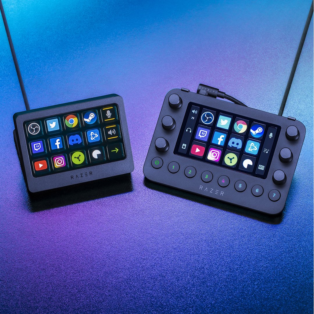 With our Razer Stream Controller lineup, creativity comes easily