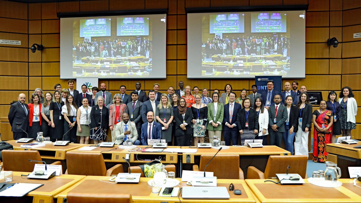 UNODC_UNTOC's tweet image. 🙏to the participants of the #ConstructiveDialogue on #TechnicalAssistance for the fruitful discussions on technical assistance needs in the prevention of #OrganizedCrime &amp;amp; inputs for stronger implementation of #UNTOC &amp;amp; the #UNTOC_ReviewMechanism.
 
#CD23👉bit.ly/3VV5P3s