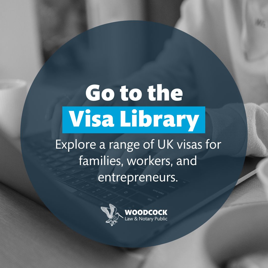 Go to the Visa Library to find the right UK visa for you.

👉 woodcocklaw.co.uk/visa-library/

#ukvisa #skilledworker #skilledworkervisa #familyvisa #naturalisation #ukworkvisa