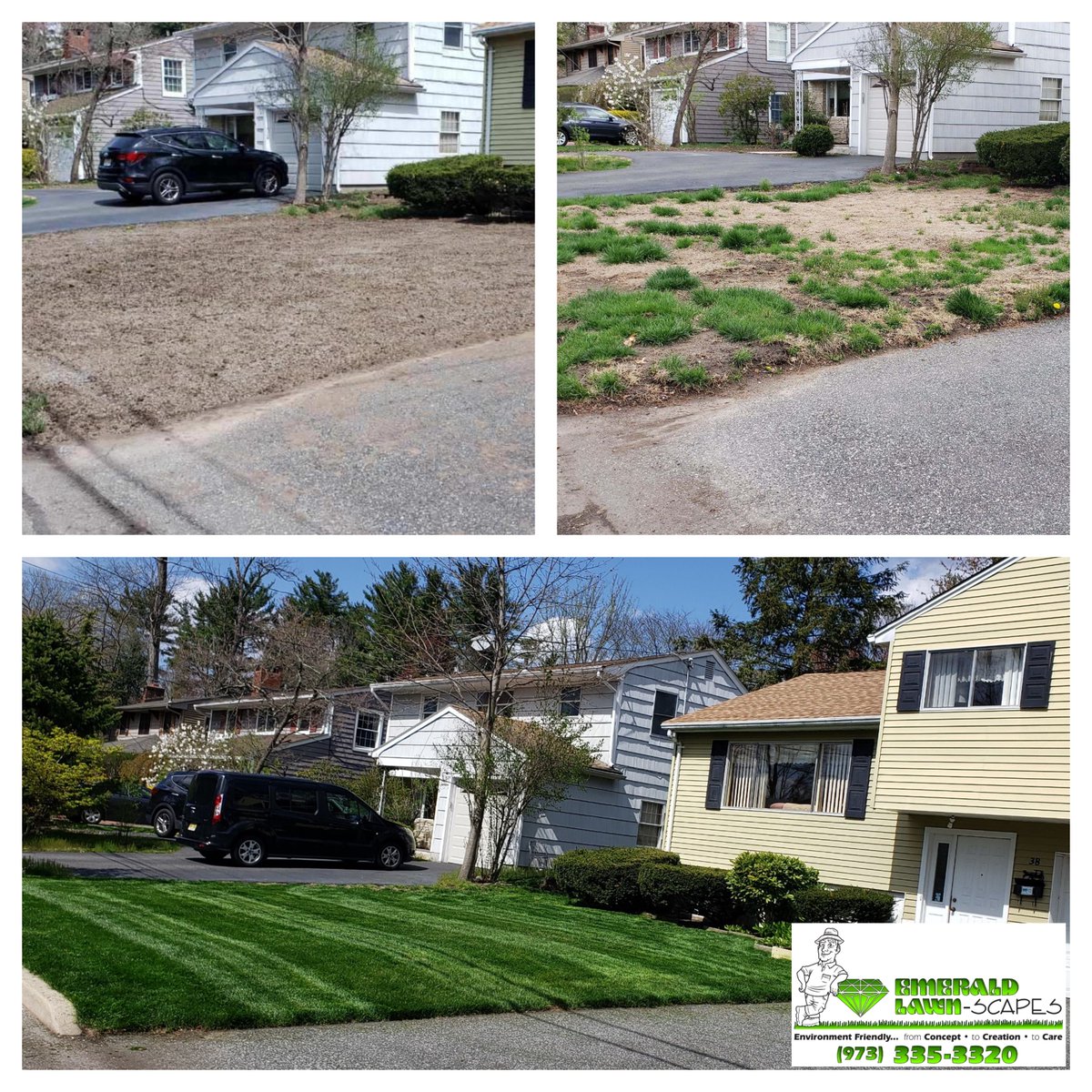 Natural elements can do a number on your lawn, but our annual organic-based treatment programs help restore its beauty. Give Bryan a call today to discuss the best options for you.

#EmeraldLawnNJ #EmeraldLawnScapes #NJLawnCare #OrganicLawnCare #Organic #MorrisCounty #BoontonNJ