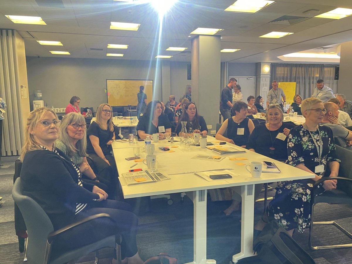 Really pleased to see NHS Greater Glasgow &amp; Clyde, Glasgow Royal Infirmary here today as one of the six participating teams in the Focus on Frailty programme #frailty