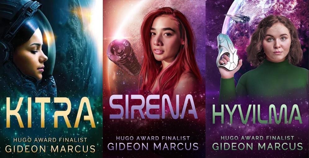 Hyvilma, the third book in #TheKitraSaga is out in electronic form! AND, we've put the first book (Kitra) on sale for just $2.99.

So if you haven't started the coolest found-family space adventure of the 21st Century, now's a great time!

journeypress.com/titles/kitra/