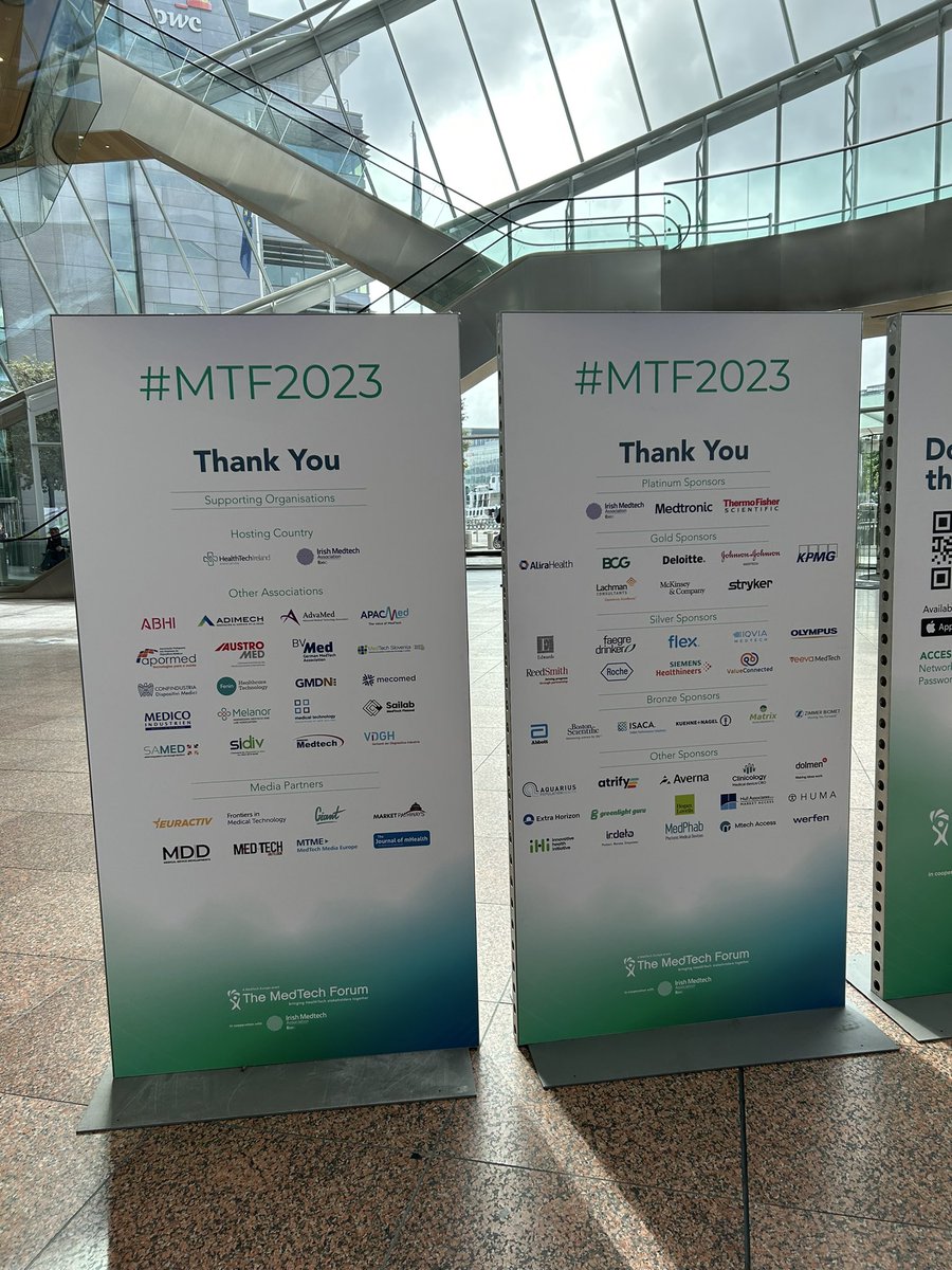 MedTech Forum Dublin has been a blast. Our Co-founders and new starter Akili have been learning lots, networking and catching up with old friends such as @pophagr1 #MTF2023