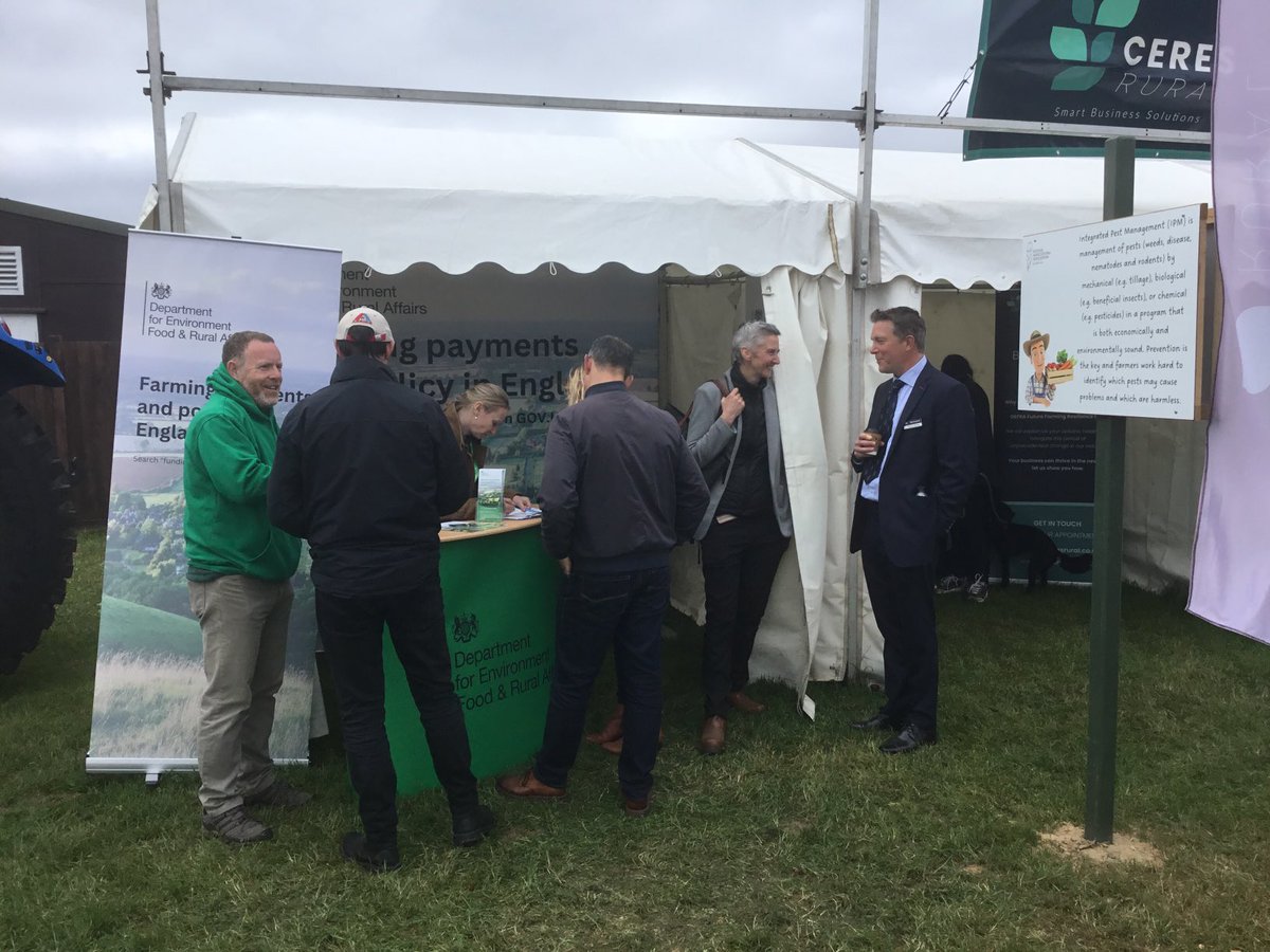 Busy ⁦<a href="/DefraGovUK/">Defra UK</a>⁩ stand ⁦<a href="/SuffolkShow/">Suffolk Show</a>⁩ If you are at the show and want to learn more about #SFI come along to stand 250 and speak to the team ⁦<a href="/JanetHughes/">Janet Hughes</a>⁩ ⁦@NFUEastAnglia⁩ ⁦<a href="/FCNcharity/">The Farming Community Network</a>⁩ ⁦<a href="/CLAtweets/">Country Land & Business Assn</a>⁩ ⁦⁩ ⁦<a href="/The_Barker_Boys/">The Barker Boys</a>⁩