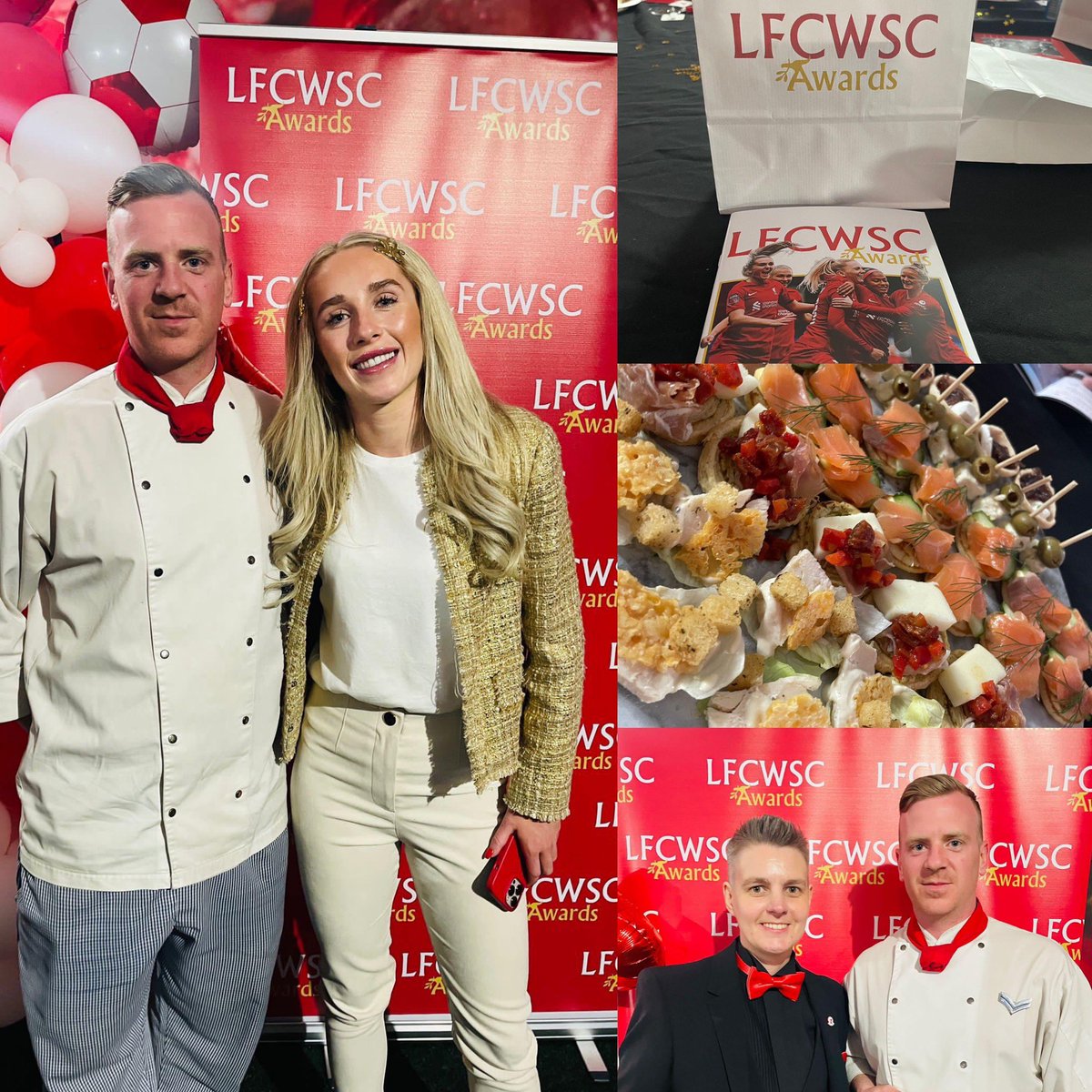 Cpl Finch had the absolute pleasure to be at the @LiverpoolFCW   awards ceremony ⚽️ He prepared, cooked, and served canapés for 150 people 🤌🏼 He was also part of the 2nd Battalion @RYORKS_REGT  team who recently worked at @RMASandhurst 
 #WeAreTheChefs #WeAreTheRLC #WeSustain