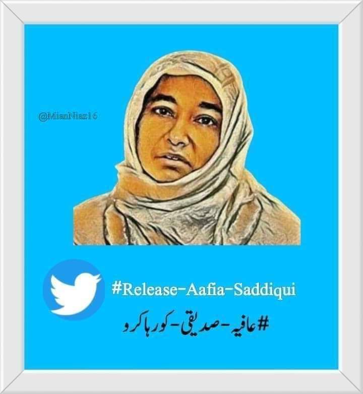 عافیہ صدیقی کورہاکرو 
  مسلمان آواز اٹھانا ہر کسی پر فرض ہے حکومت وقت سےہم پرزور مطالبہ کرتےہیں ڈاکٹر عافیہ صدیقی کی رہائ کیلئے آوازبلندکرے
<a href="/UN/">United Nations</a> <a href="/hrw/">Human Rights Watch</a> <a href="/UNHumanRights/">UN Human Rights</a>
<a href="/CMShehbaz/">Shehbaz Sharif</a> <a href="/JoeBiden/">Joe Biden</a>
<a href="/BBhuttoZardari/">Bilawal Bhutto Zardari</a> <a href="/volker_turk/">Volker Türk</a>
<a href="/WhiteHouse/">The White House</a> <a href="/amnestysasia/">Amnesty International South Asia, Regional Office</a>
<a href="/KamalaHarris/">Kamala Harris</a> <a href="/Freedomhouse/">Freedom House</a>
#FreeDrAafia