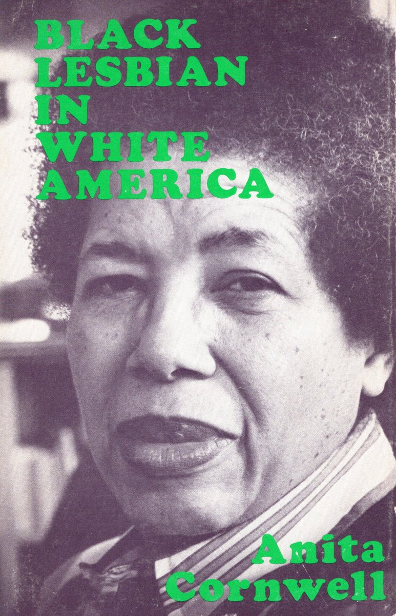 I am saddened to announce that Black lesbian feminist, scholar, writer, and cultural worker, Anita Cornwell, passed away over the weekend. Anita will be remembered as a generous, tenacious, and passionate lover, friend, teacher, mentor, and writer.

Announcements are forthcoming.