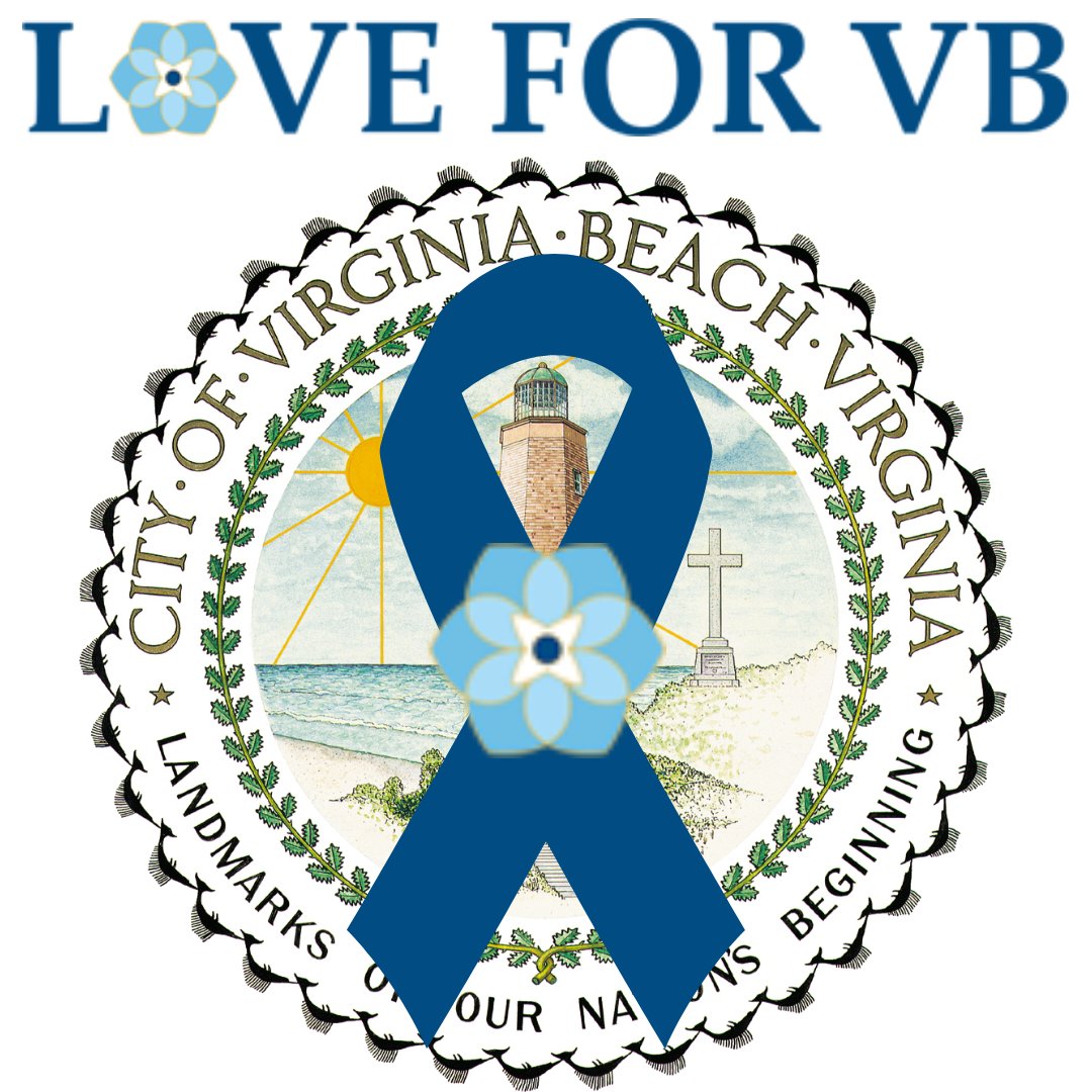 opvrs's tweet image. Observe a moment of silence on Wednesday, May 31, at 4:06 p.m., the time when the first 911 call was received. Please pause wherever you may be at that time.
#LoveForVB #VBStrong #VirginiaBeach #May31st