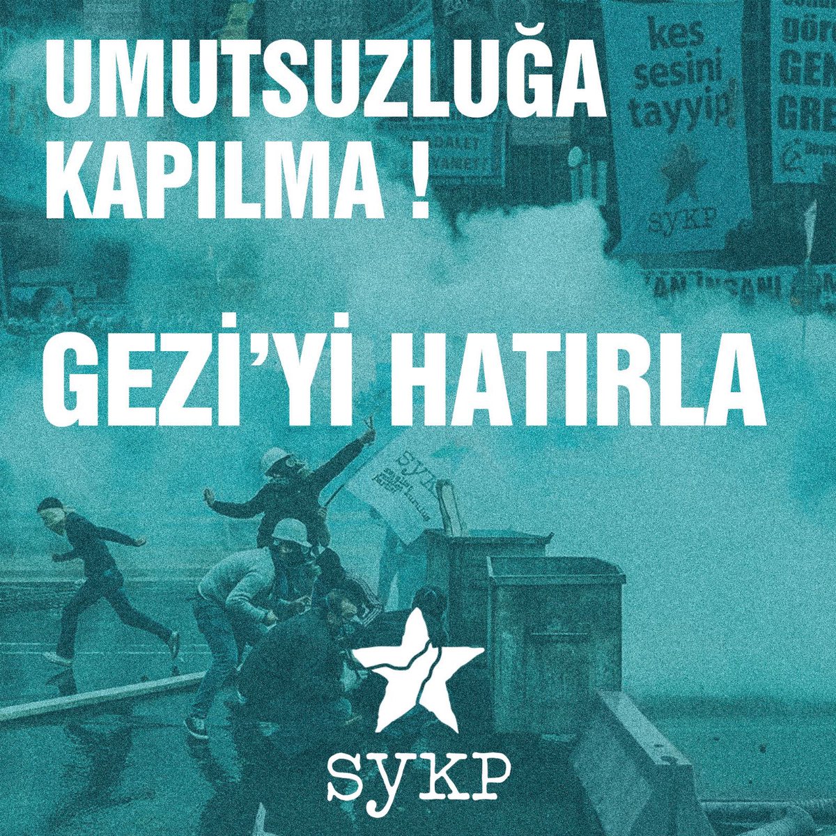 Umutsuzluğa kapılma! Gezi’yi hatırla! 

#Gezi10Yaşında