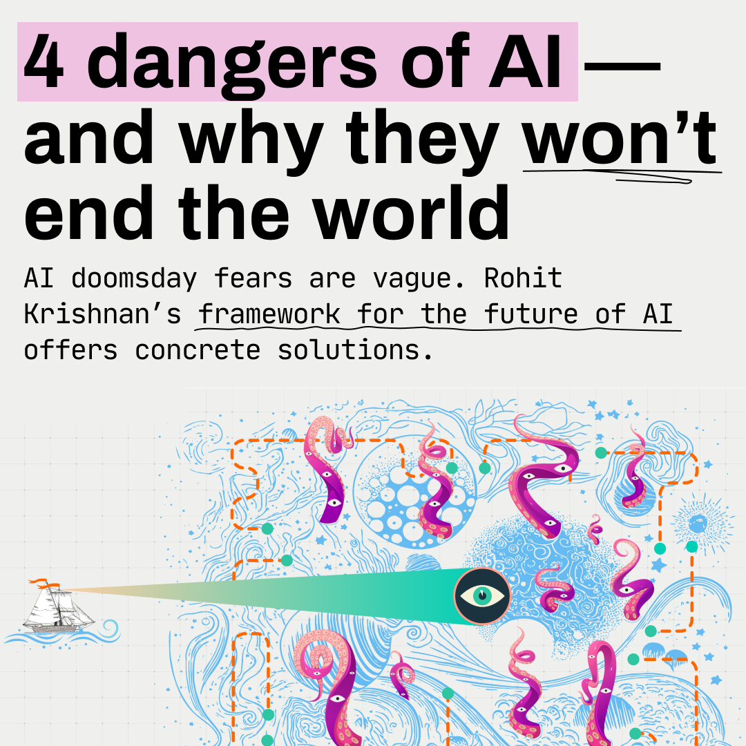 ⚡Big Idea Feature⚡ with <a href="/krishnanrohit/">rohit</a> — How do we address #AI widespread mayhem? How about a basic framework. Read now: freethink.com/robots-ai/4-da…