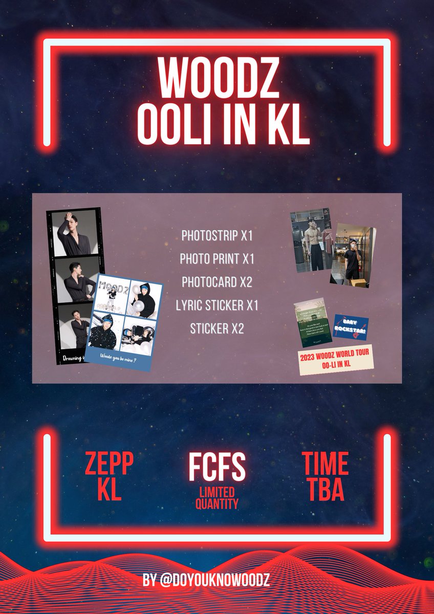 Woodz World Tour OO-LI in KL
Freebies by me 🥰 

📣: Time & Place TBA
🎁: Limited quantity & FCFS

How to:
🟠 Like & RT
🔵 Show me this tweet

#WOODZ_WORLD_TOUR_IN_KL #WOODZinKL #WOODZ_OOLI_KL