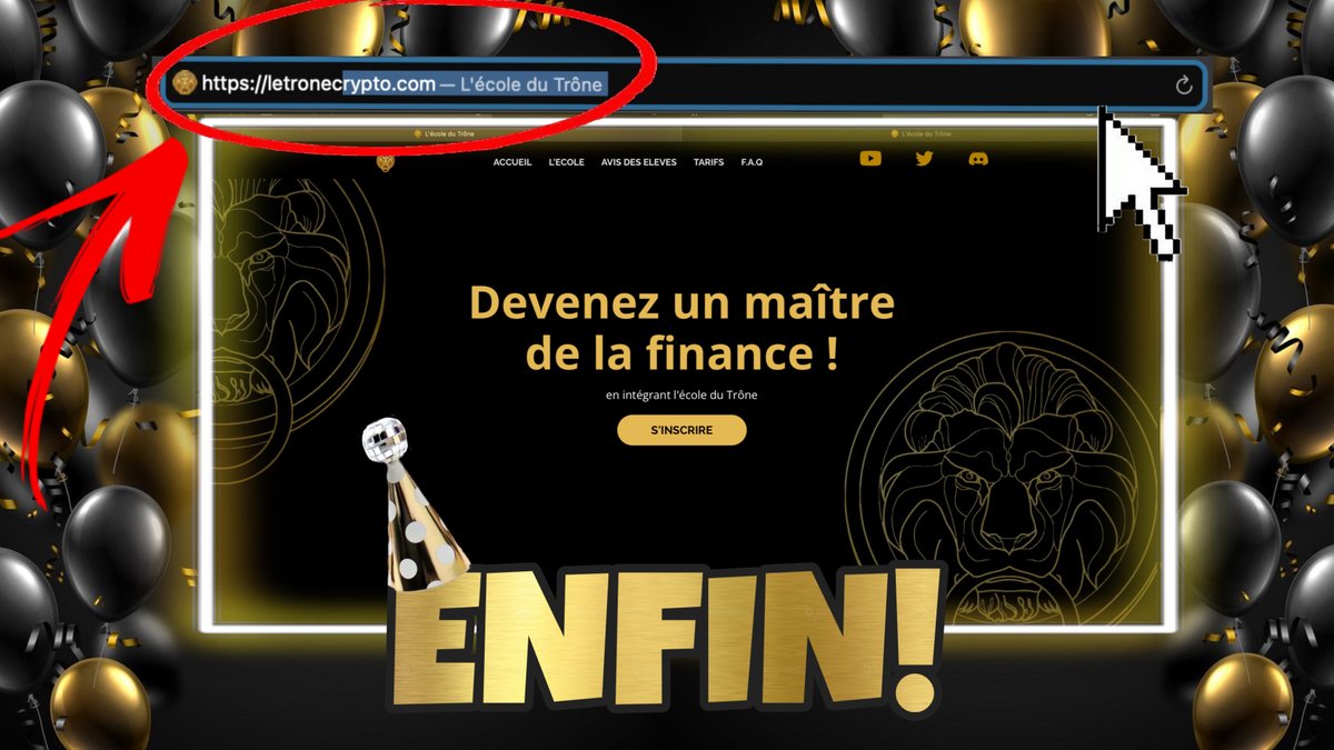 LeTroneFr's tweet photo. Heureux de vous annoncer que l'école ouvre son site web! 
Vous pouvez dorénavant vous inscrire à l'école👇 
https://t.co/FSY5TcQFl4

Toutes les explications dans cette vidéo: https://t.co/GvB7QYX8mV

Bon visionnage! https://t.co/d2A73Rsd2c