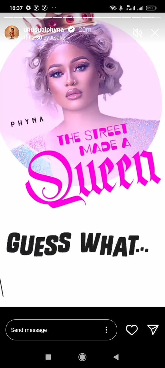 Realnaata5's tweet photo. My girl wants to shock us again 🤕

PHYNA WE WANNA PARRRY
2 DAYS TO SMAQ
#trailblazing26 
#Phyna𓃰 https://t.co/xdxQxHeckb
