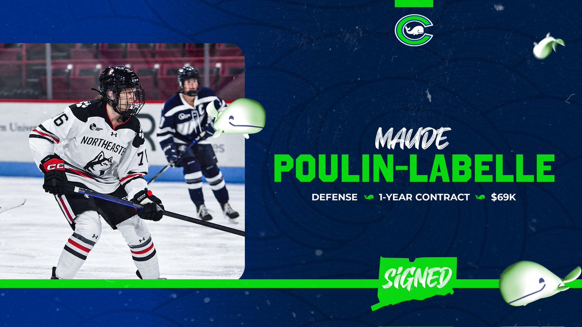 Our defense just got even stronger. 🤩

Welcome to the Pod, Maude Poulin-Labelle!
📰 bit.ly/3oLTemO