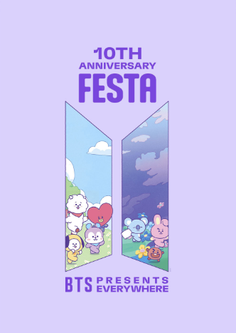 BTS Festa 2023 10th Anniversary Line Friends Collection new