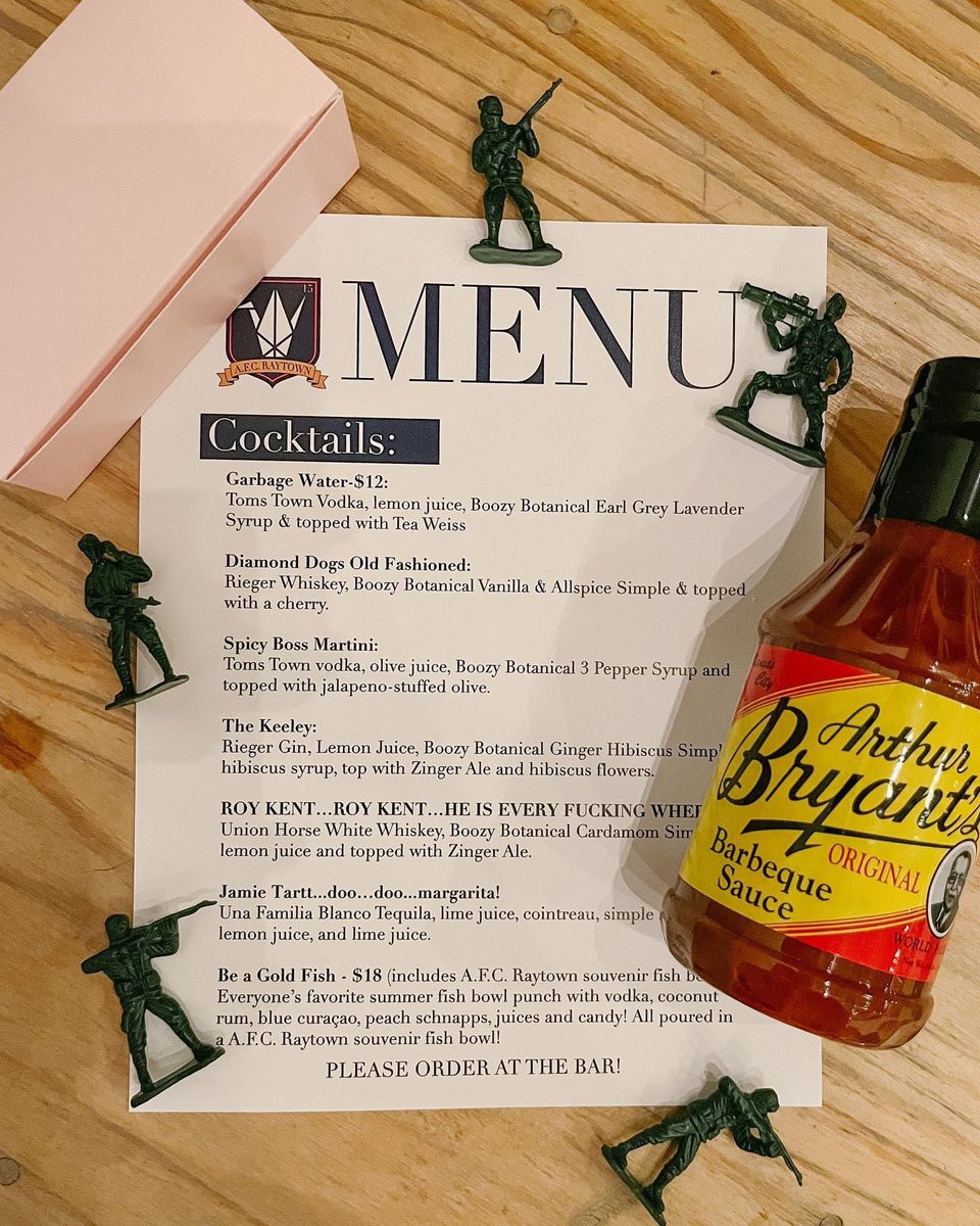 TONIGHT at the AFC Richmond pop up at <a href="/CraneBrewing/">Crane Brewing</a> in Raytown, there is a Ted Lasso finale watch party at 7pm!

They will be serving free Arthur Bryant’s BBQ starting at 6pm until they run out, while supplies last.

Come drink, eat, and probably cry with us.