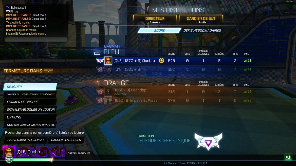 Quebro_'s tweet image. LETS GO 🎉🎉🎉
enfin après tant d'heures de tryhard le dernier rank est atteint