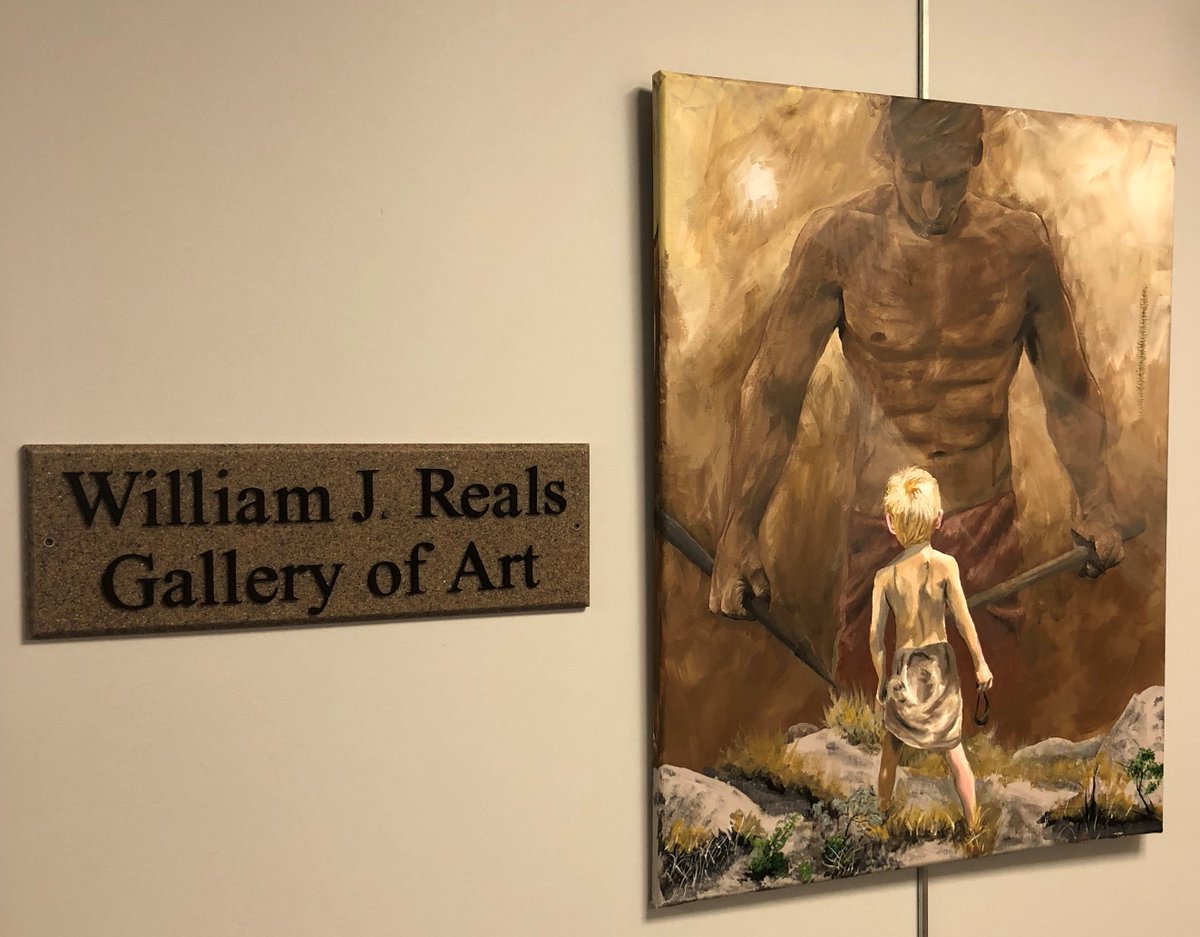 KUSM_Wichita's tweet image. You'll want to see this artwork up close. Stop by our campus from 5-7 p.m. Friday for the opening of "Three Sisters" by Eden Quispe, Grace Griffith and Dale Boztas. bit.ly/JuneFirstFrida… #FirstFridayICT