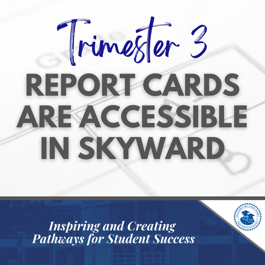 Dallastown Area School District on Twitter "Trimester 3 Report Cards are now accessible in