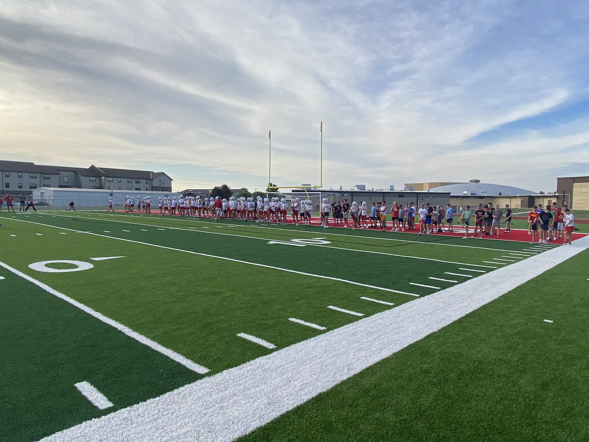 Man this new turf is great to work on! Day 2 is in the books. Can’t wait to get back out tomorrow morning!