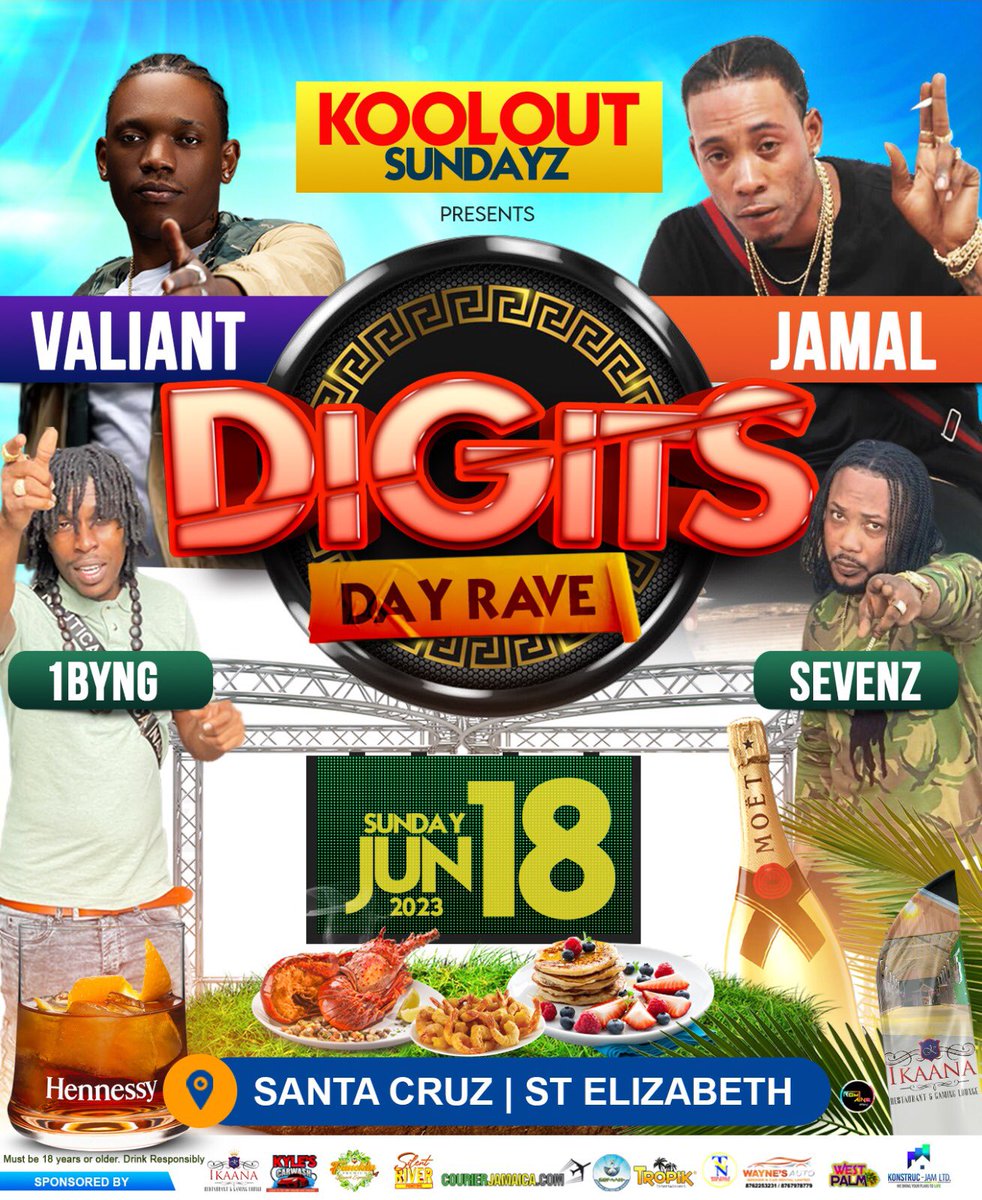 Raggahmufinzent's tweet photo. #Valiant representing for #KoolOut Sundayz #JUNE 18 #SantaCruz St. Elizabeth #Valiant #Jamal & more🔥 https://t.co/5mcD491IXs