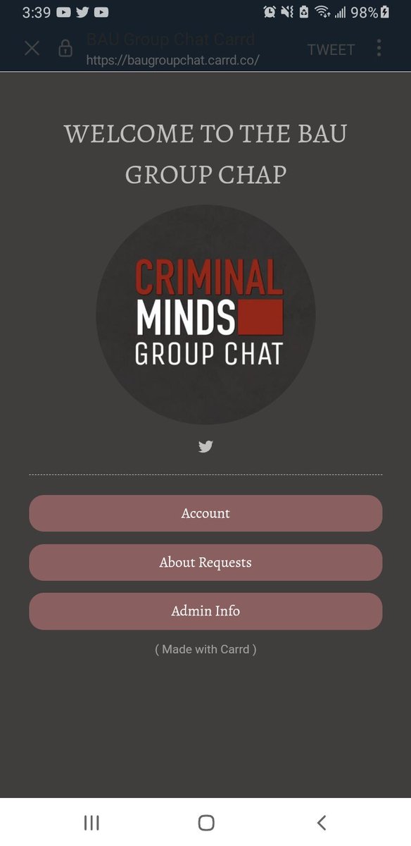 BAU Group Chat tweet media