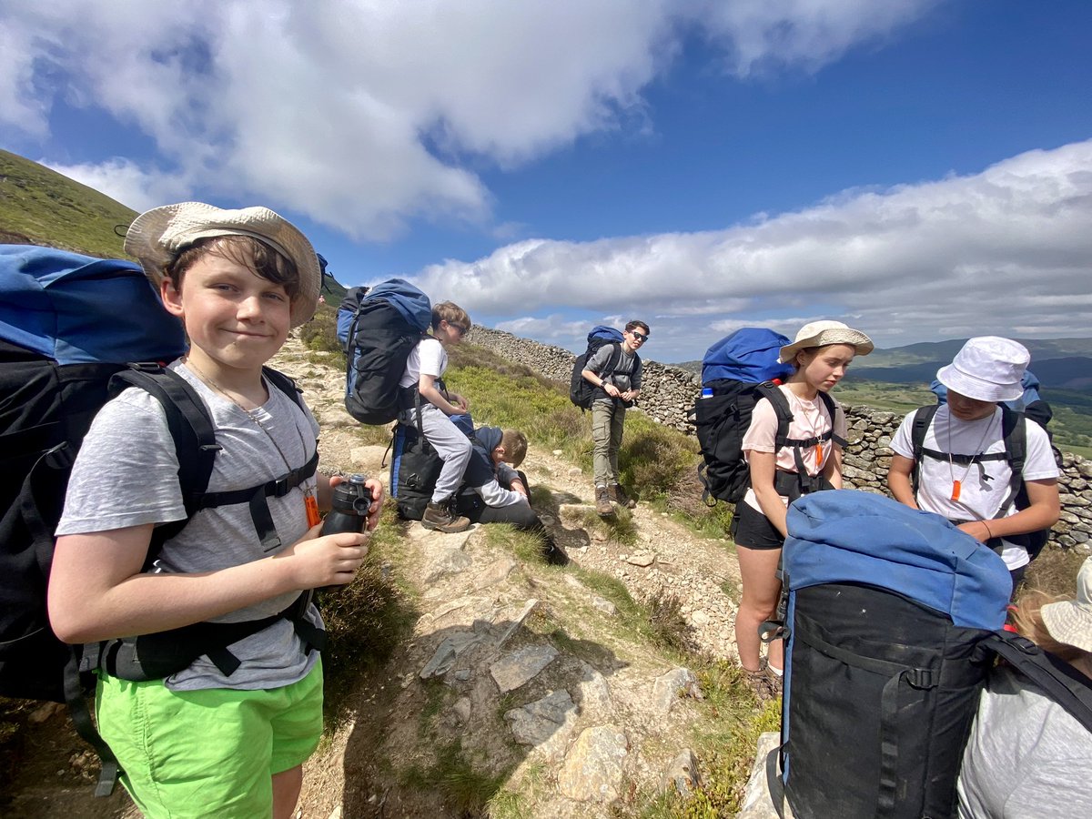 MrsJSciencePHS's tweet image. What a adventure! Bags as big as some of us and hills even bigger 😝
It is not the mountain we conquer it is ourselves @PHSparents @PeeblesHigh @AberdoveyCentre