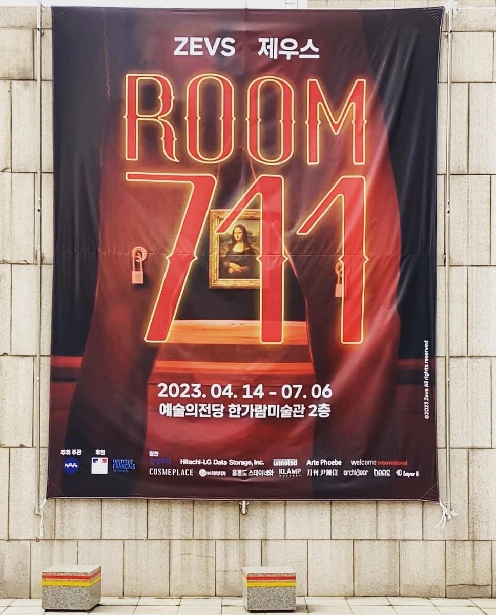 YOUNGJO_Gallery's tweet photo. Zevs Solo Exhibition : ROOM 711
Housed at Seoul Arts Center, Hangaram Art Museum.
Zevs, Christophe Aghirre Schwarz is a French street artist, known for his "Liquidated" graffiti technique.
Visit  Zevs IG: https://t.co/p4gcH4RdvA
[#레이븐 | #RAVN] https://t.co/BlRgR3ACsO
