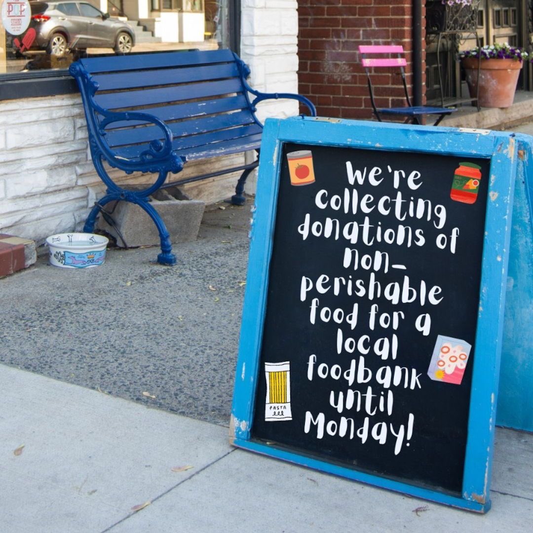 We are collecting donations of non-perishable food for a local foodbank from May 30 - June 5. @littlehavanacafe_bodega All donations are appreciated! #givingback #donate #smallbusinessto #babypointgatesbia