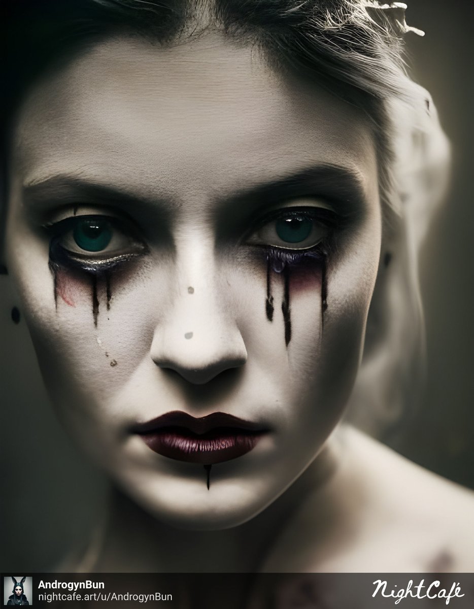 AndroBunn's tweet photo. Recently discovered the result of combining Lina Tesch + Irving Penn + ravencore - made with NightCafe Creator  https://t.co/FDIlIB7AEm #aiart #nightcafe #digitalart #vqganclip via @NightcafeStudio https://t.co/VXi54gyzHy