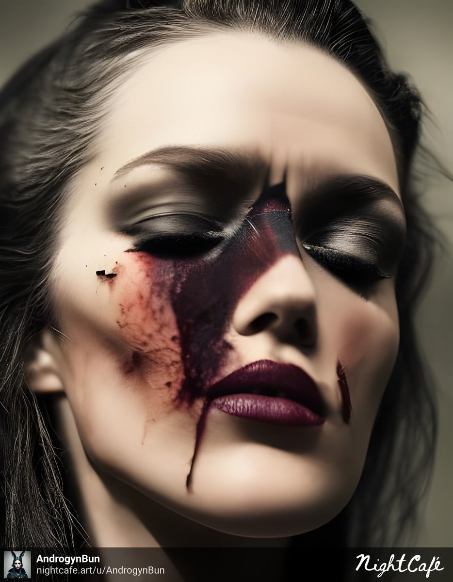 AndroBunn's tweet photo. Recently discovered the result of combining Lina Tesch + Irving Penn + ravencore - made with NightCafe Creator  https://t.co/BwB4NwFmux #aiart #nightcafe #digitalart #vqganclip via @NightcafeStudio https://t.co/wWx19SH26t