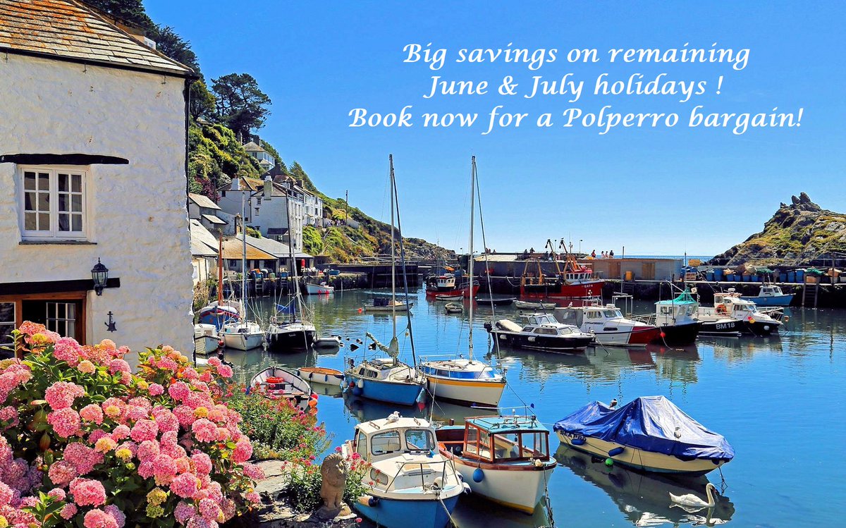 CornishHeaven's tweet photo. Big savings and bargain holidays in #polperro this June and July:- https://t.co/uVzZaQRiSs https://t.co/wG2CsE9qkf