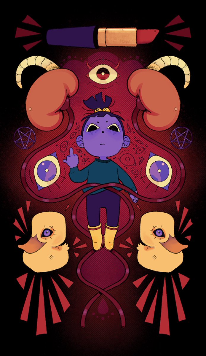 looky my piece for the #smileformegame 4 year anniversary fanzine! so glad this could be my very first zine <3