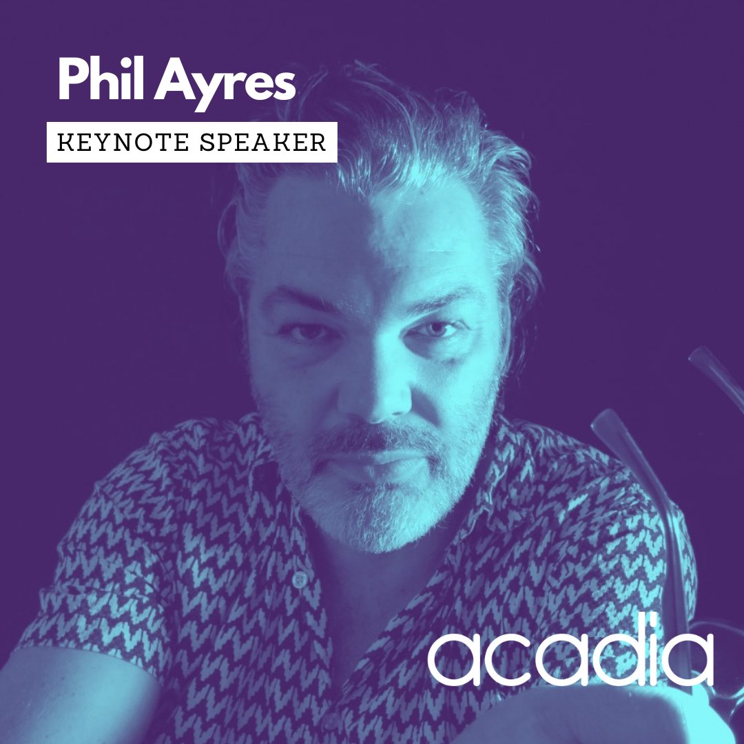 #ACADIA2023 is excited to announce the conference keynote speakers for Habits of the Anthropocene!  Next up is PHIL AYERS, Professor of Biohybrid Architecture, CITA, Royal Danish Academy

Please visit 2023.acadia.org/Keynotes for the full bios!