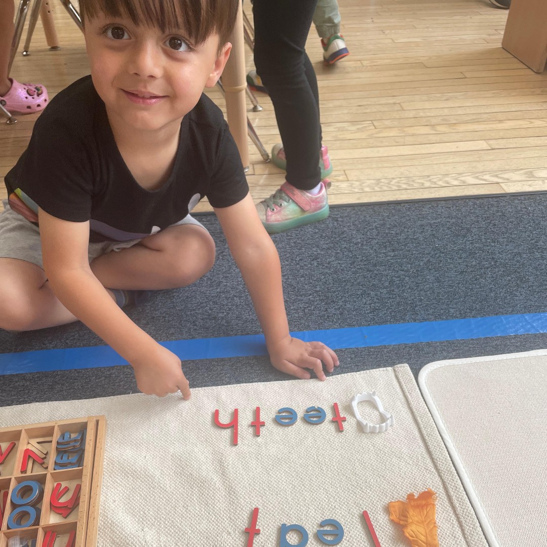 AppleMontSchool's tweet photo. The Montessori Movable Alphabet prepares children to start constructing words, sentences, and phrases! 
🔡
#applemontessori #appleadvantage #earlyeducation #montessori https://t.co/zhr7Erq6g7